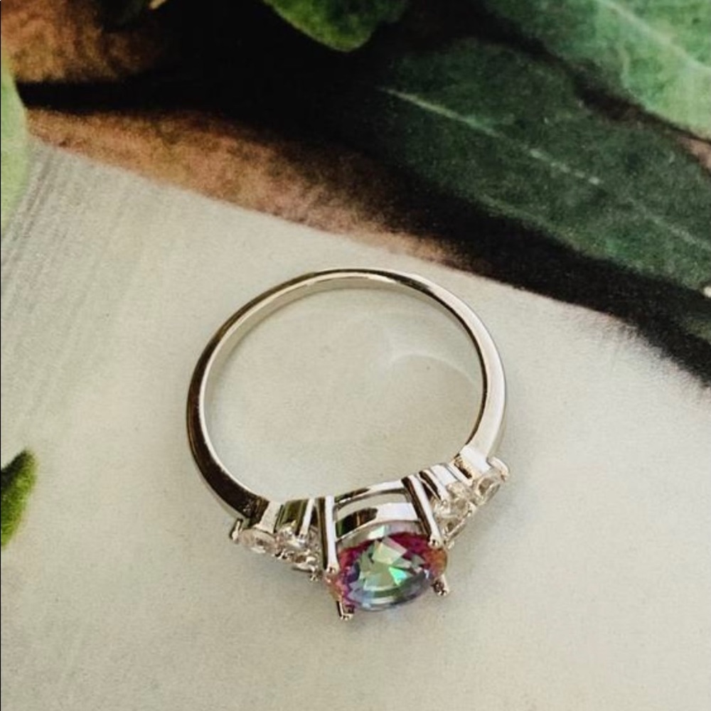Simulated Alexandrite Ring - Picture 4 of 6